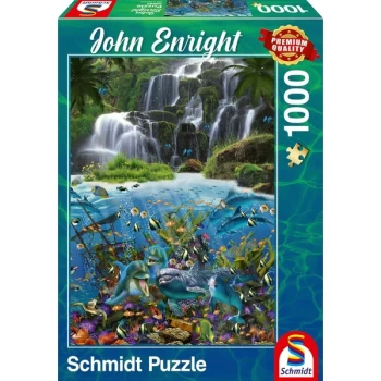 John Enright: Under the Waterfall Jigsaw Puzzle - 1000 Pieces