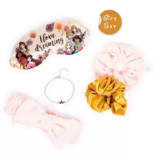 Disney Princess Spa Set - Zip Cosmetic Pouch, Sleep Mask, Hair Towel, Pair of Scrunchies and Jewellery Bracelet VS700660L.PH