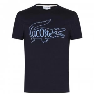 Lacoste Inside Croc T Shirt - Abysm HDE