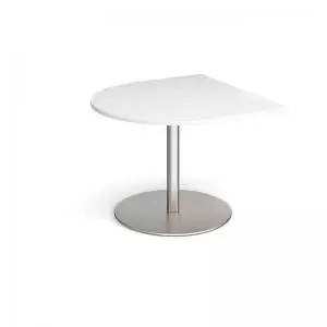 Eternal radial extension table 1000mm x 1000mm - brushed steel base