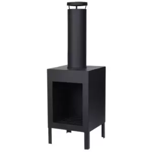 Square Chimney Fire Place 30x30x100 [788222]