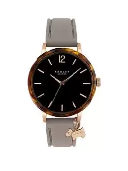 Radley Ladies Marsupial Silicone With Tort Bezel Strap Watch