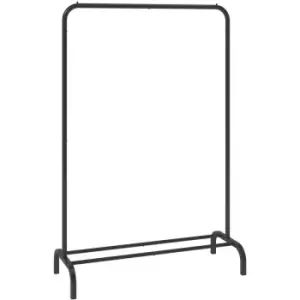 VEVOR Clothes Rack, Heavy Duty Clothing Garment Rack with Hanging Rod and Bottom Storage Area, Clothing Rack for Bedroom Guest Room