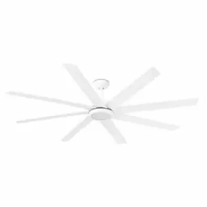 Century LED White 8 Blade Ceiling Fan With DC Motor