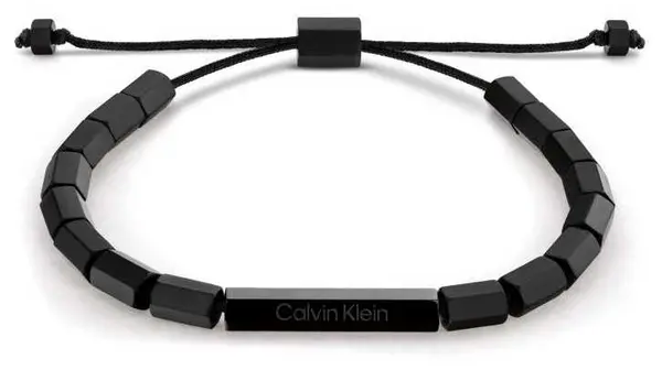 Calvin Klein 35000276 Mens Black Stainless Steel Beaded Jewellery