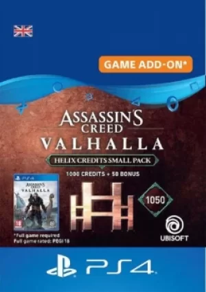 Assassins Creed Valhalla 1050 Helix Credits PS4