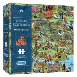 Gibsons This is Scotland 1000 Piece Jigsaw Puzzle