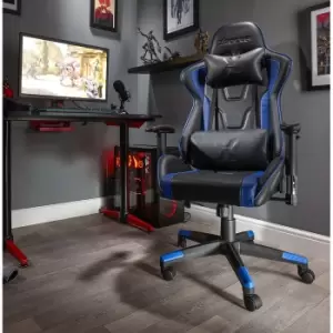 X Rocker Bravo PC Office Gaming Chair - Blue