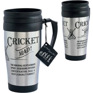 Ultimate Gift for Man Travel Mug Cricket