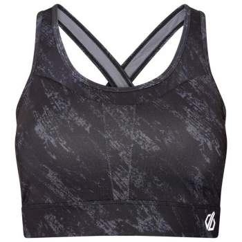 Dare2B Mantra Sports Bra - Ebony/BkShrd