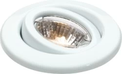 KnightsBridge 50W max. L/V Gimbal Downlight - White