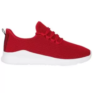 Fabric Santo Mens Trainers - Red