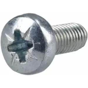 R-tech - 337050 Pozi Pan Head Machine Screws bzp M5 12mm - Pack Of 100