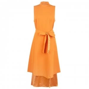 Hugo Boss Ketha Dress Orange Size L Women