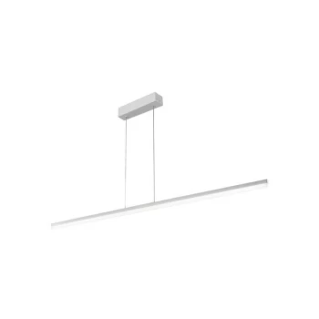 Leds-c4 Grok Lighting - Grok Circ - LED Linear Bar Ceiling Pendant Matt White 150cm 2592lm 3000K