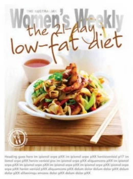 21-Day Low-Fat Diet Paperback