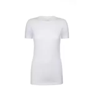 Next Level Womens/Ladies CVC T-Shirt (M) (White)