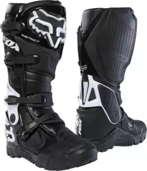 FOX Instinct X Motocross Boots, black, Size 50, black, Size 50