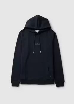 Les Deux Mens Lens Hoodie In Dark Navy