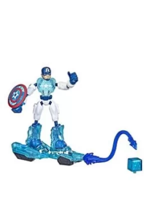 Marvel Avengers Bend And Flex Missions Captain America Ice Mission