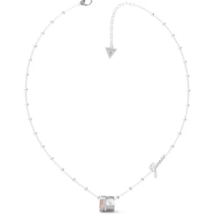 Ladies Guess Round Harmony Crystal Band Necklace