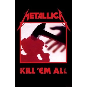 Metallica - Kill 'em all Textile Poster