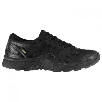 Asics Fujitrabuco GTX Ladies Trail Running Shoes - Black/Grey