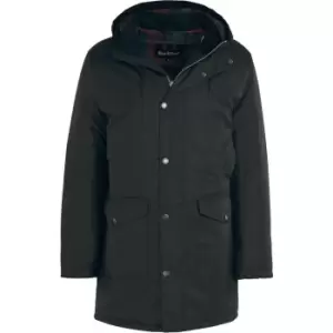 Barbour Haughton Wax Jacket - Black