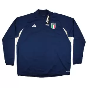 2023-2024 Italy Tiro Taining Top (Dark Blue)