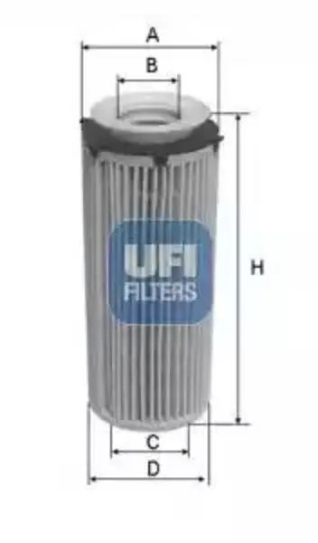 UFI 25.146.00 Oil Filter Oil Cartridge
