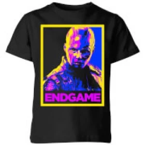 Avengers Endgame Nebula Poster Kids T-Shirt - Black - 11-12 Years