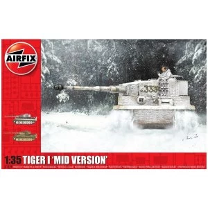 Tiger-1 Mid Version 1:35 Tank Air Fix Model Kit