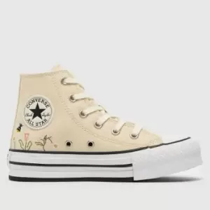 Converse Natural Things To Grow Eva Lift Girls Junior Trainers