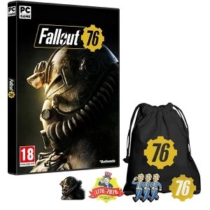 Fallout 76 PC Game + Exclusive Pin Badge Set