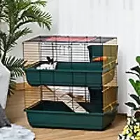 PawHut Small Animal Cage D51-204 820 x 800 x 440 mm Multicolour