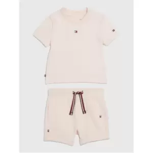 Tommy Hilfiger Baby Essential Short Set - Pink