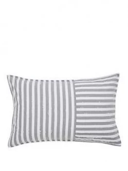 DKNY Clipped Square Jacquard Standard Pillowcase