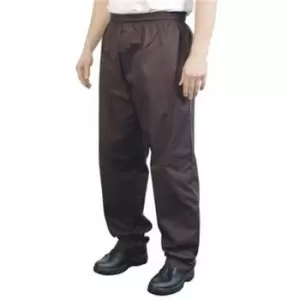 BonChef Baggy Mens Chef Trousers (2XL) (Black)