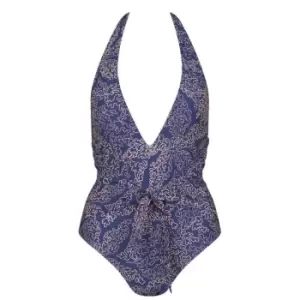 Ted Baker Dainah V Swimsuit - Blue