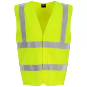 PRO RTX High Visibility Unisex Waistcoat (3XL) (Yellow)