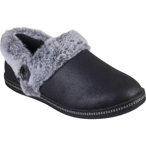 Skechers Womens Cozy Campfire French Toast 2 Slippers UK Size 5 (EU 38) Black SKE2336-BLK-5