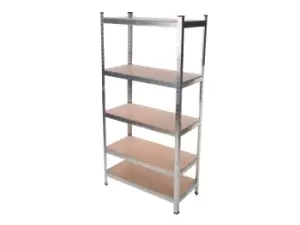 Silverline 666247 Boltless Freestanding Shelving Unit 5-Tier