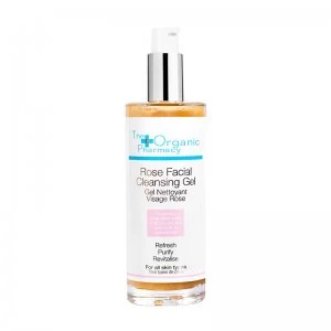 The Organic Pharmacy Rose Facial Cleansing Gel 100ml