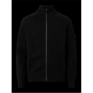 Calvin Klein Milano Stitch Zip Through Jacket - Black