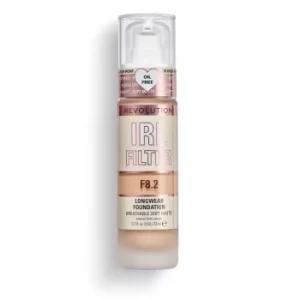 Makeup Revolution IRL Filter Longwear Foundation F8.2