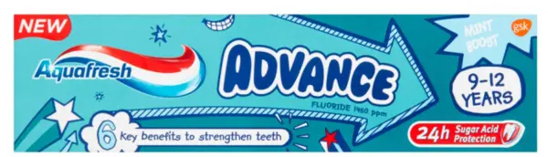 Aquafresh Advance Kids Toothpaste 75ml