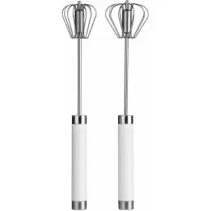 Press & Spin Whisks - Set of 2 - Premier Housewares