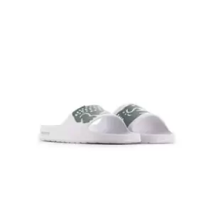 Lacoste White Croco 2.0 Slides