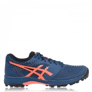 Asics Field Ultimate FF Hockey Shoe - Mako Blue/Coral