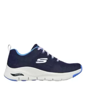 Skechers Knit Lace-Up - Blue